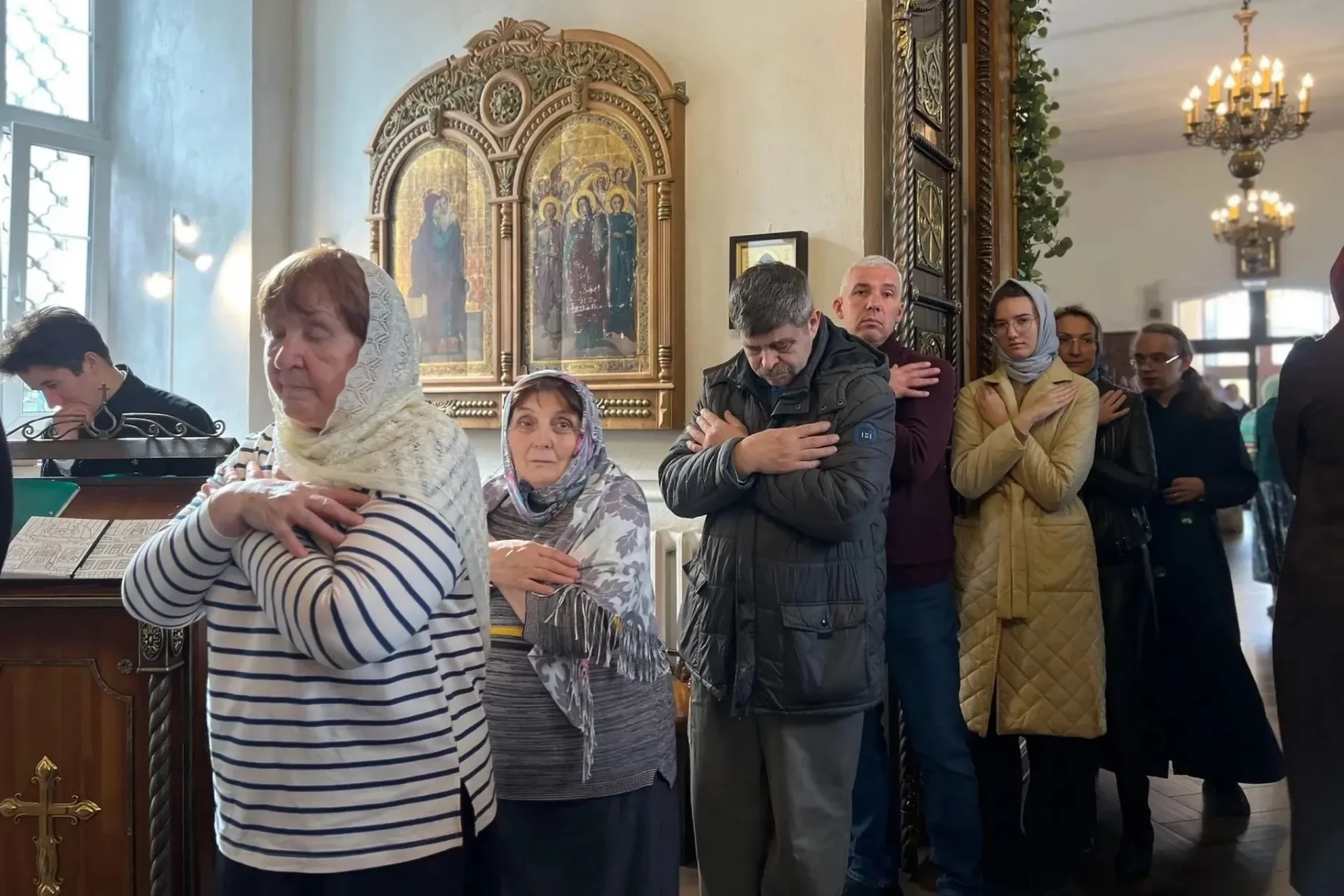 Божественная литургия в Неделю 19-ю по Пятидесятнице.